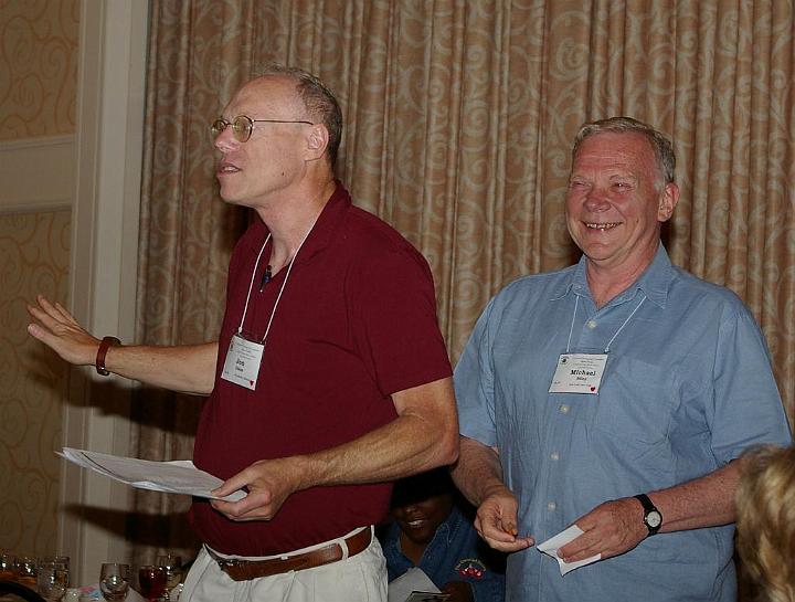 Jon Dixon and Michael Riley (auctioning Jon)RM